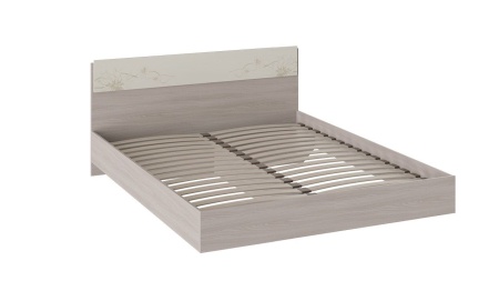 Спальный Гарнитур Мадлен №1 Ясень Шимо/Бежевый Глянец с Рисунком