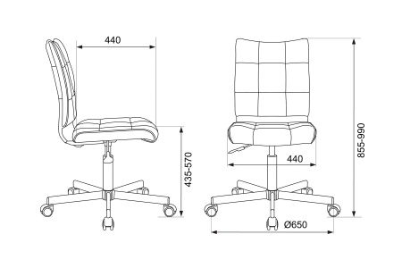 Кресло офисное Бюрократ CH-330M Orion-10 бежевое
