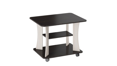 Стол Журнальный Тип 8 Венге Цаво/Дуб Белфорт/Ш-600× Д-800 × В-583 мм