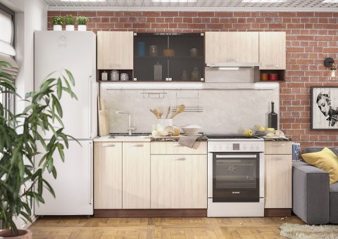 Кухонный Гарнитур Зарина 2100 мм/Разные Цвета